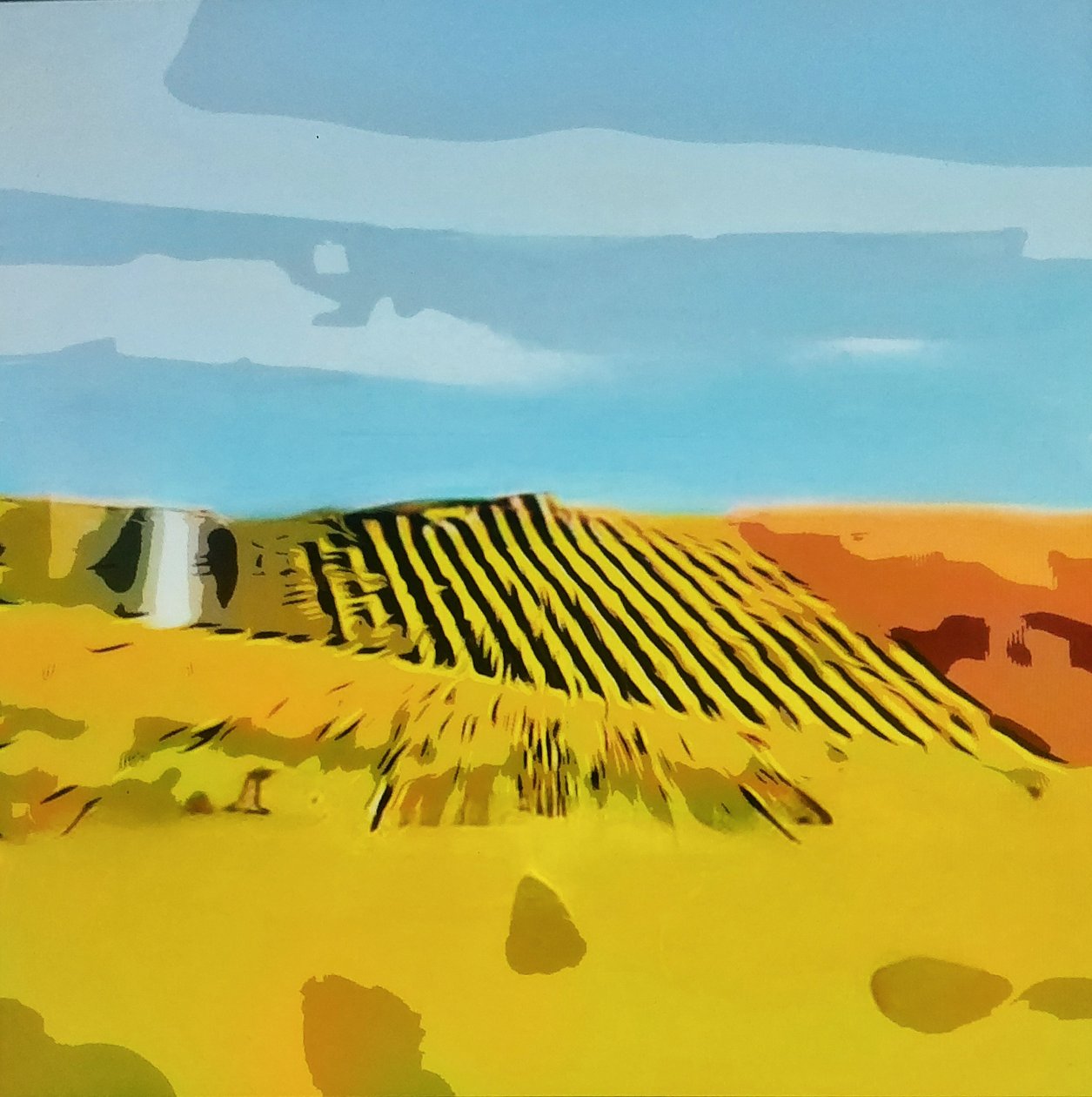 Digitale Landschaft 25 door M. Vet