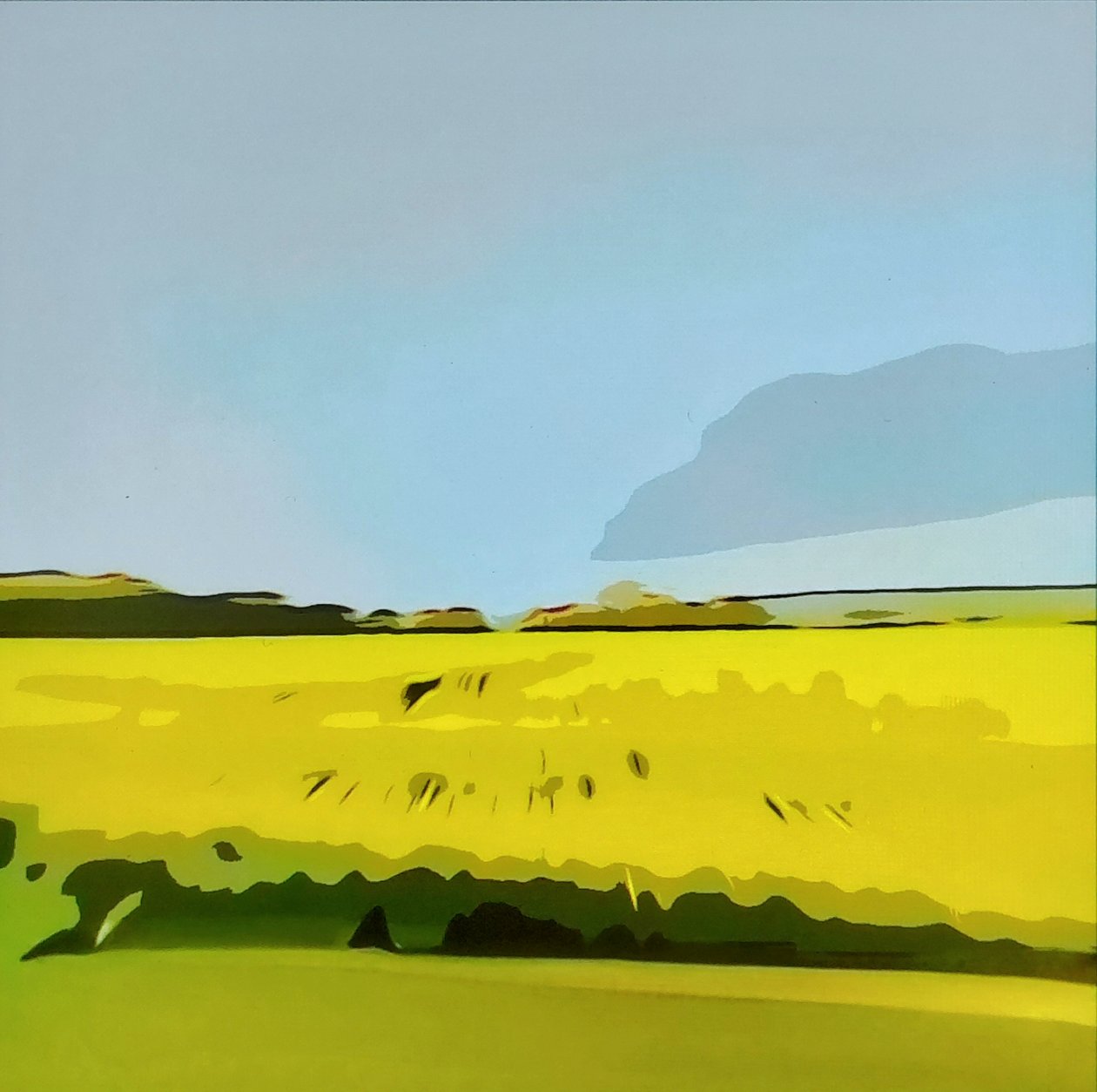 Digitale Landschaft 30 door M. Vet