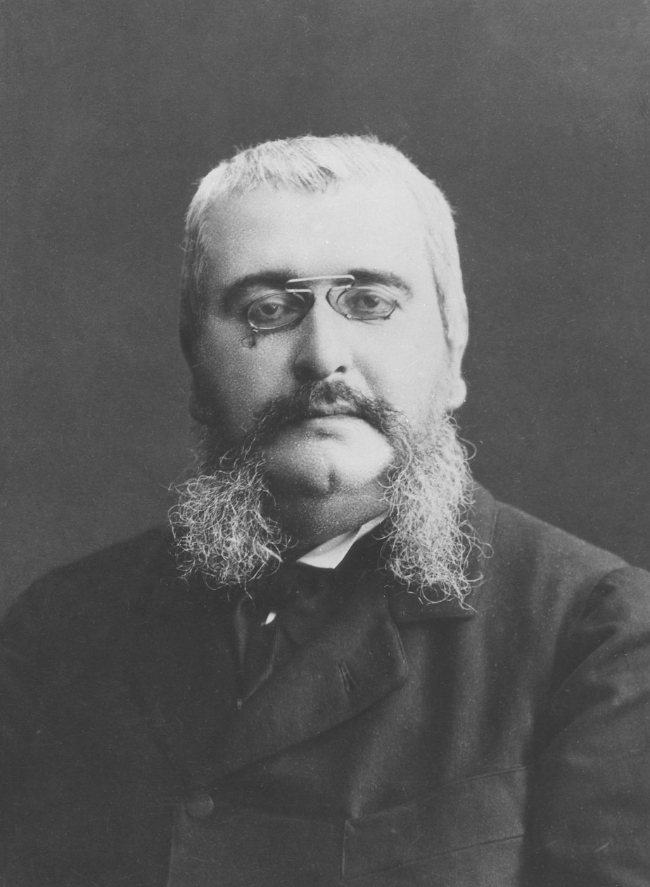 Portret van Francis Dehault de Pressensé door A. Gerschel