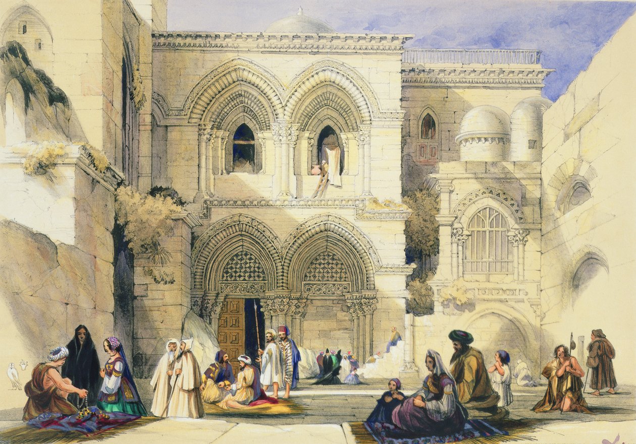Heilig Graf, in Jeruzalem door A. Margaretta Burr