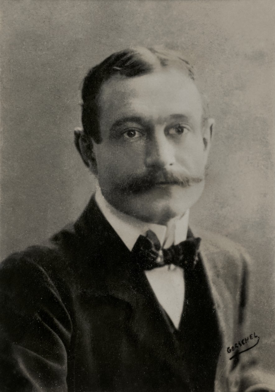 Portret van de Franse kunstenaar Firmin Gemier ( 1865 door Aaron Gerschel