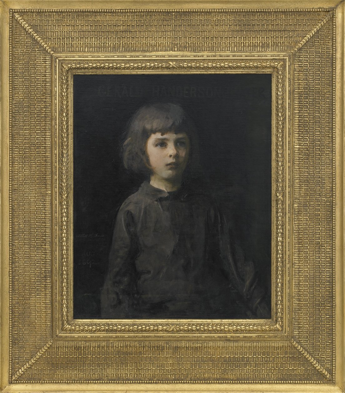 Portret van de Zoon van de Kunstenaar door Abbott Handerson Thayer