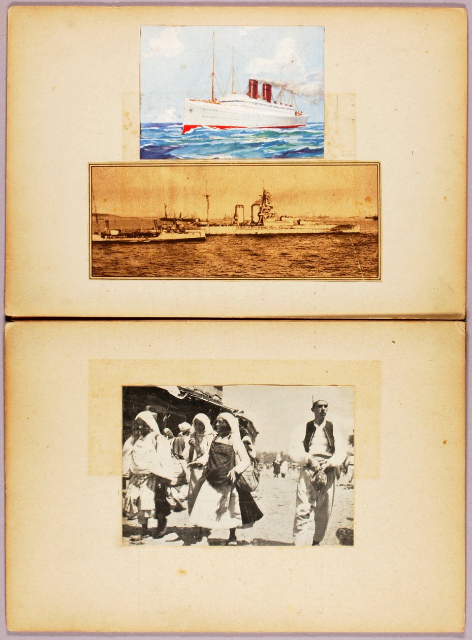 White Against Sky--Arabs, studiemap voor boek Concealing Coloration in the Animal Kingdom door Abbott Handerson Thayer