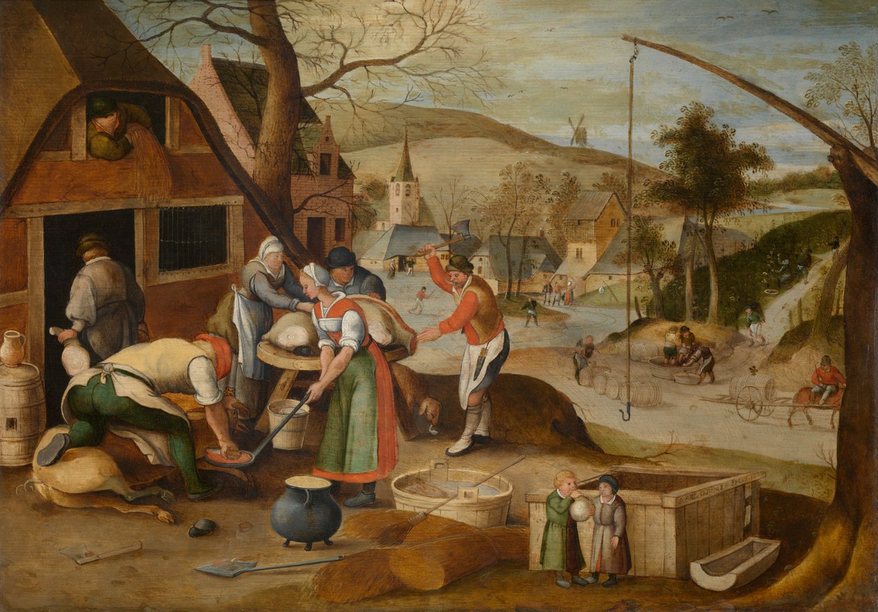 Herfst door Abel Grimmer or Grimer