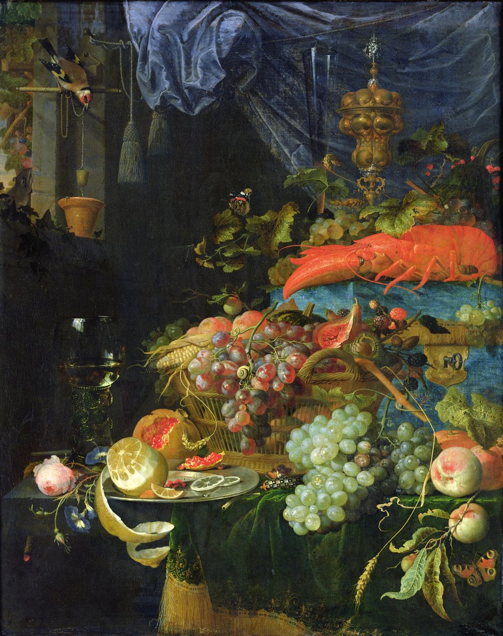 Stilleven door Abraham Mignon