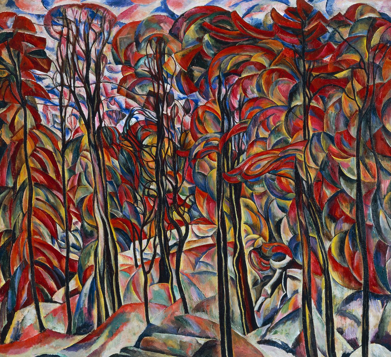 Herfst door Abraham Anshelovich Manievich