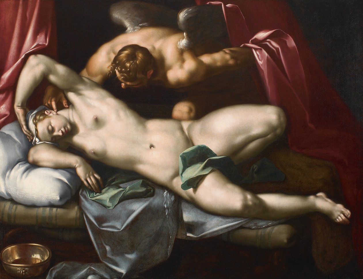 Cupido bezoekt Psyche 