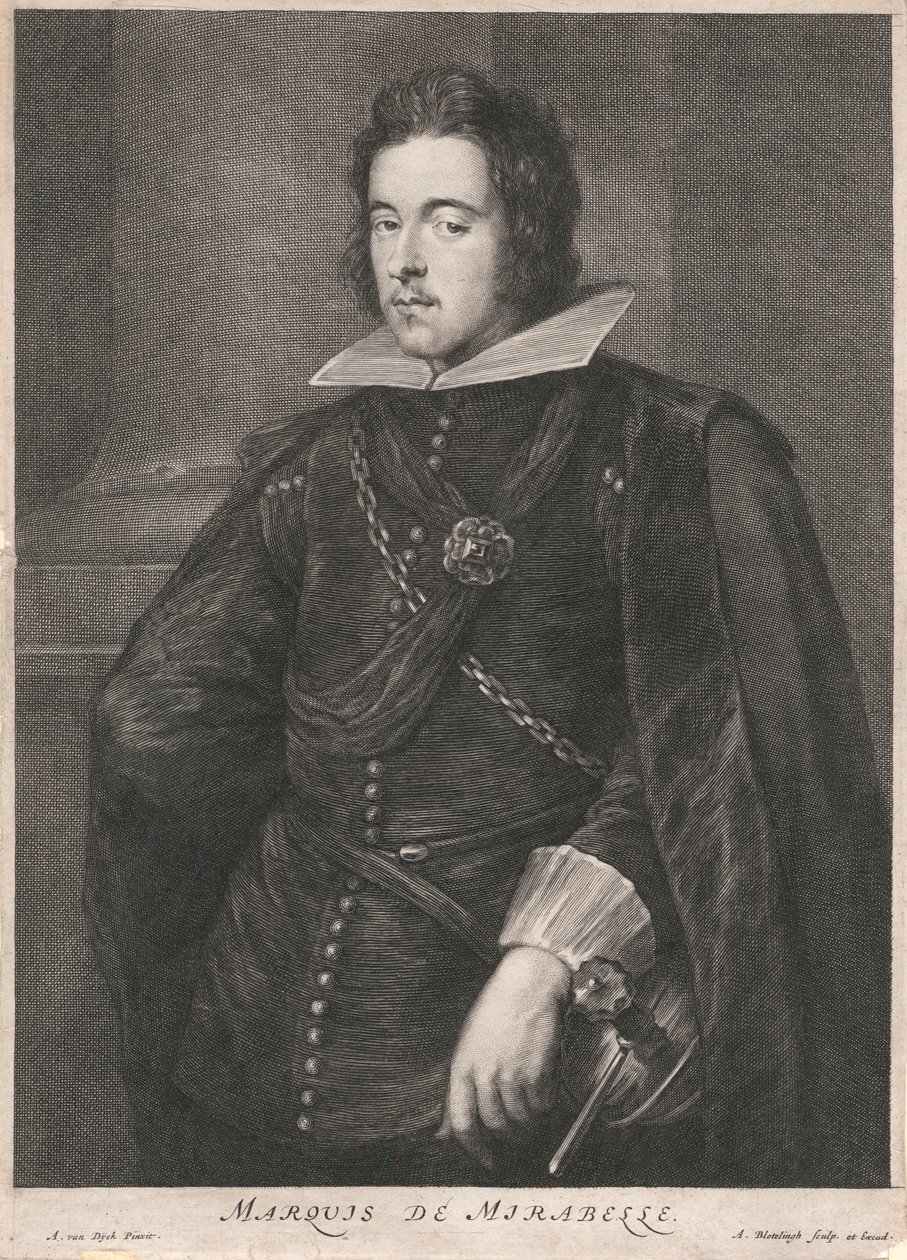 Markies de Mirabelle door Abraham Blooteling
