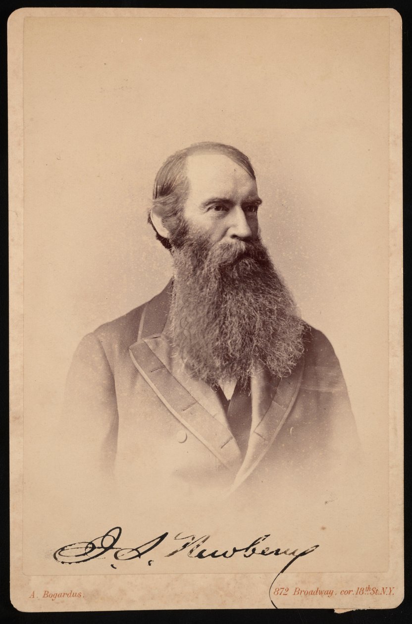 Portret van John Strong Newberry door Abraham Bogardus