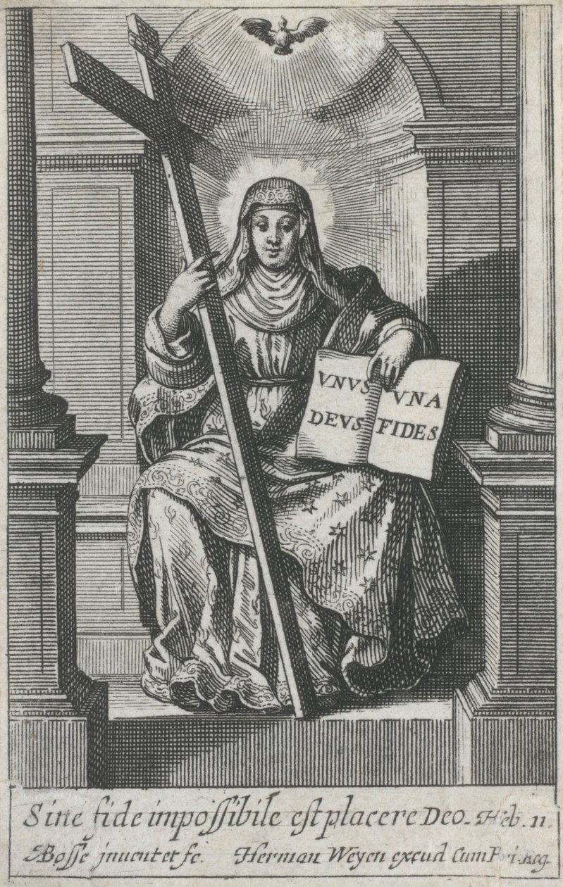 Ecclesia door Abraham Bosse