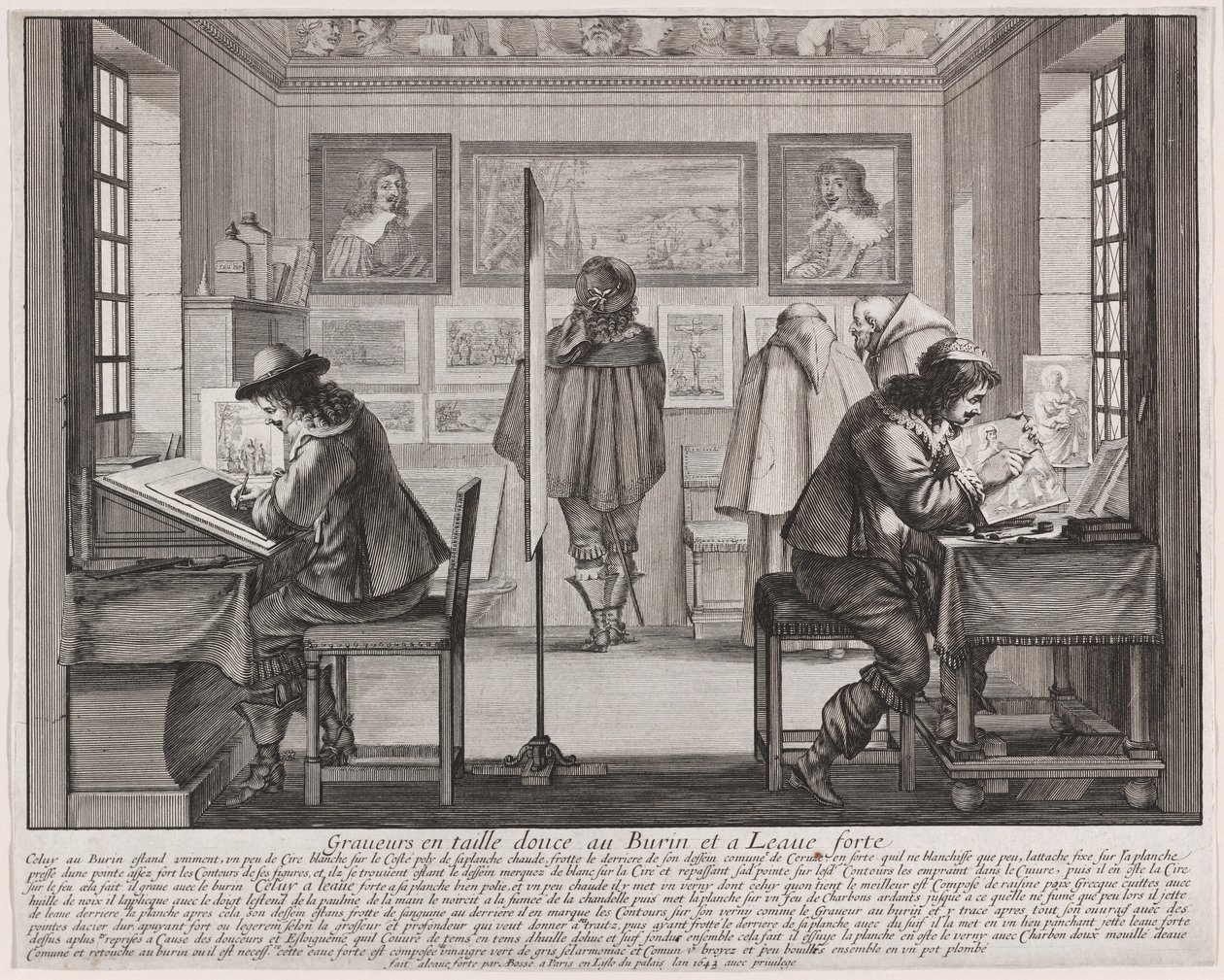Graveurs door Abraham Bosse