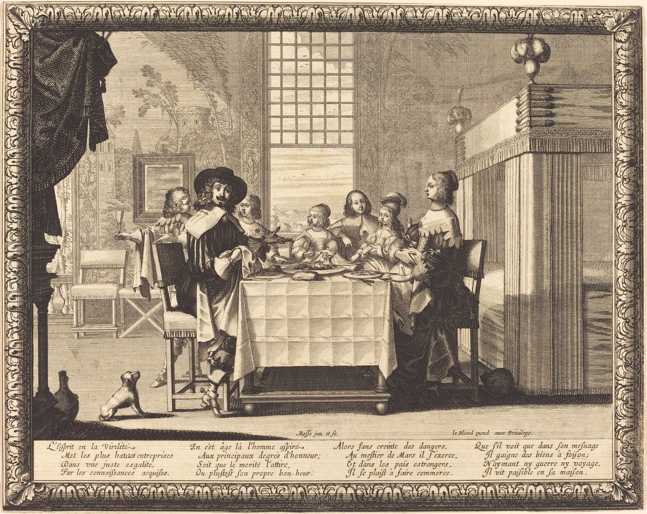 Volwassenheid door Abraham Bosse