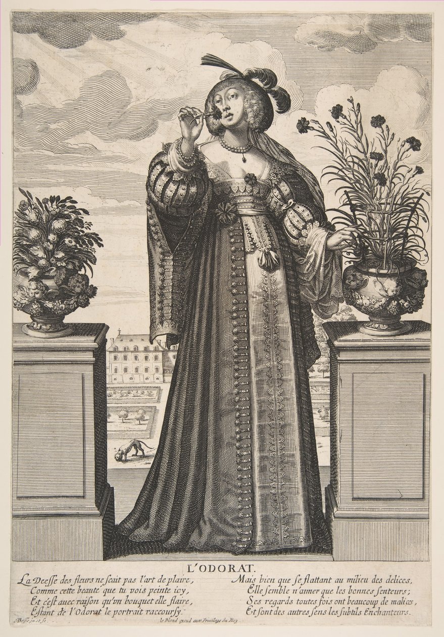 Geur, 1635-38 door Abraham Bosse