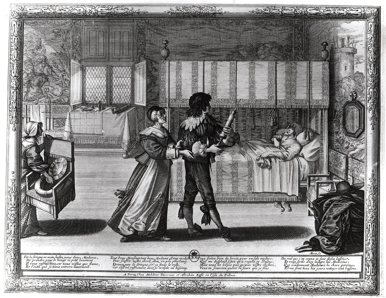 Het Klysma door Abraham Bosse