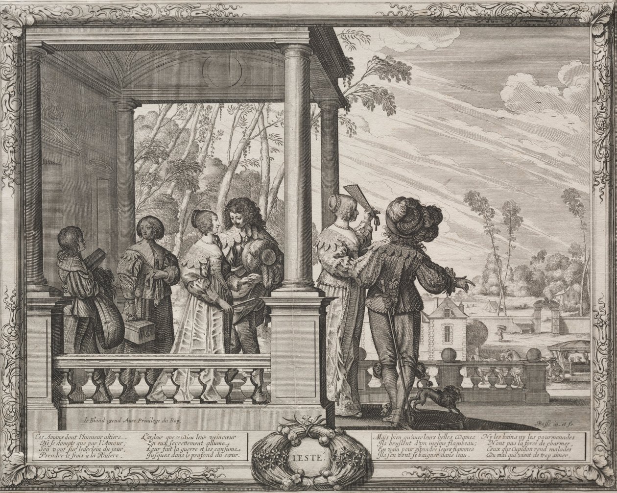 De vier seizoenen: Zomer door Abraham Bosse
