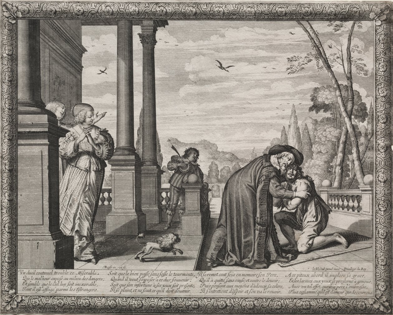 De Verloren Zoon: De Terugkeer van de Verloren Zoon door Abraham Bosse
