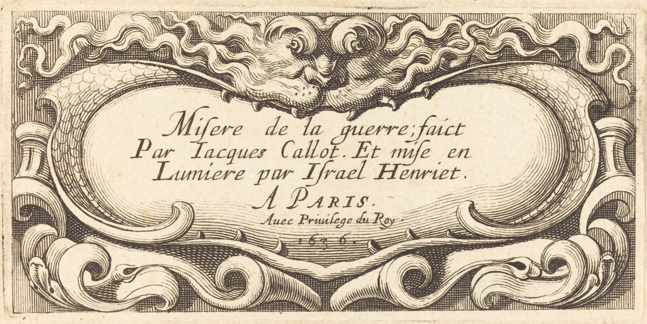 Titelpagina voor Callot