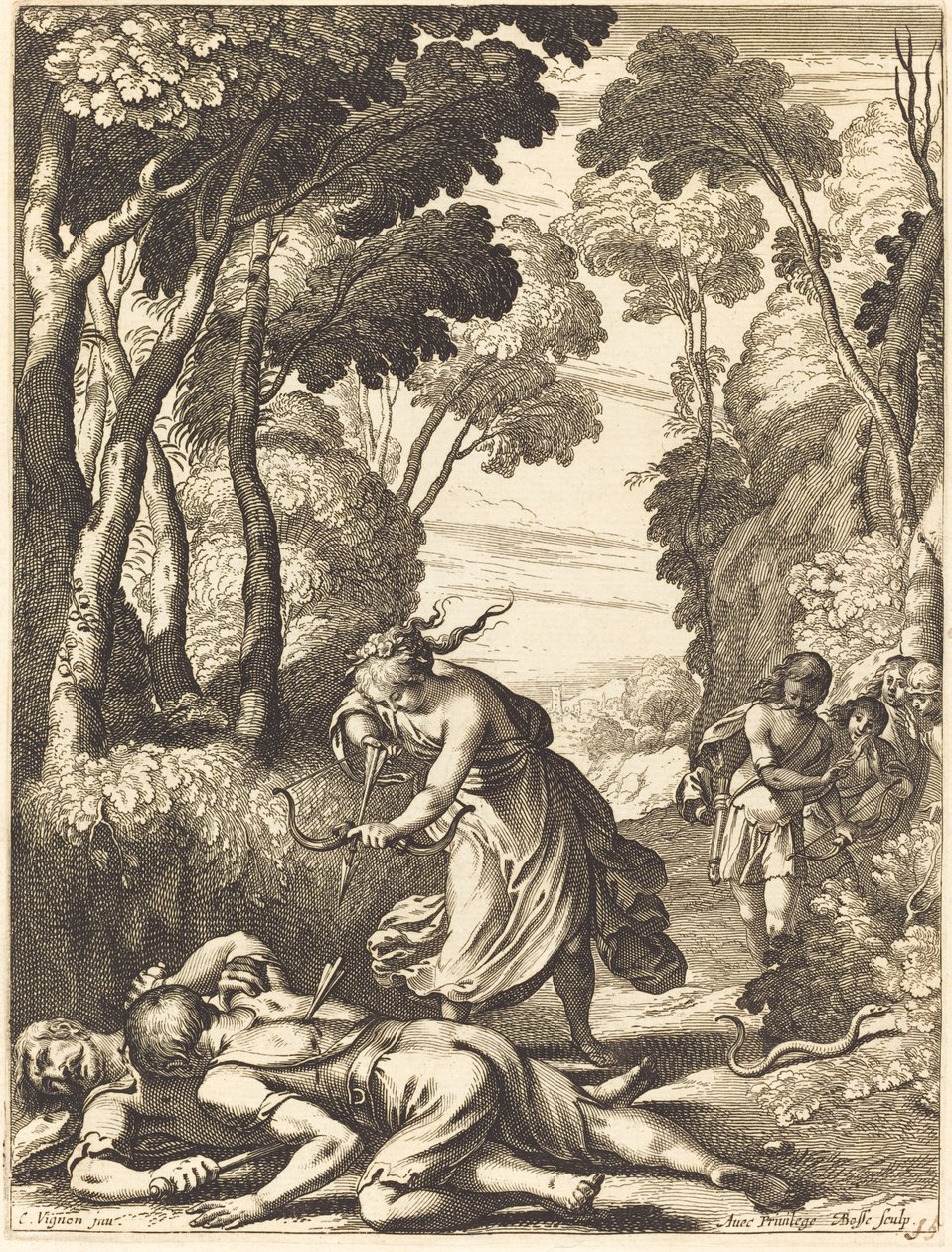 Illustratie bij Jean Desmarets
