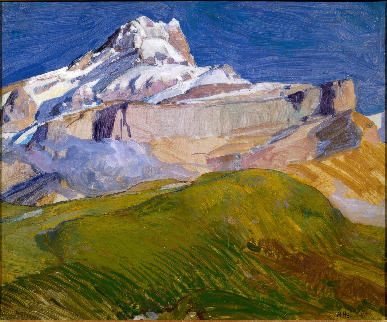 Les Diablerets door Abraham Hermanjat
