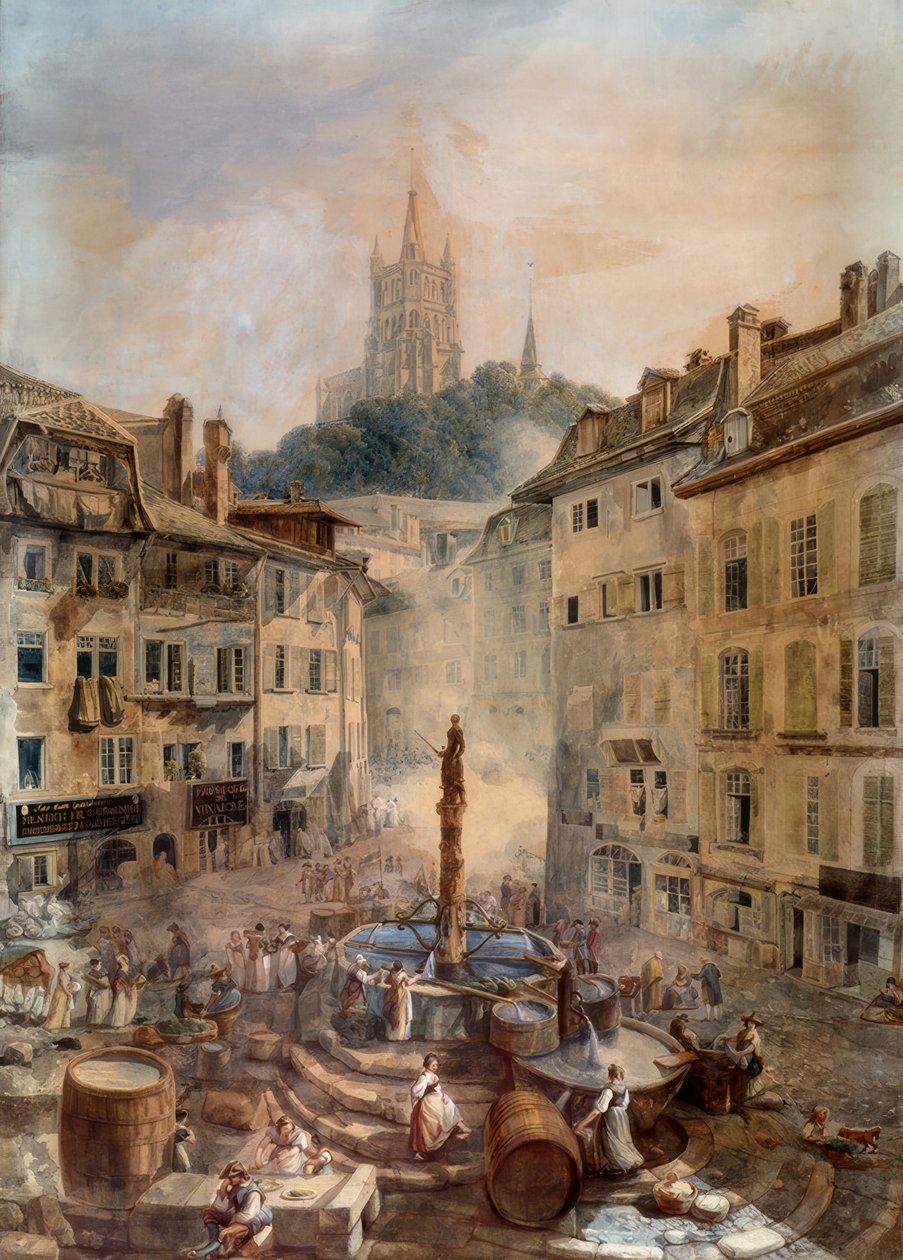 Paludplein door Abraham Louis Rodolphe Ducros