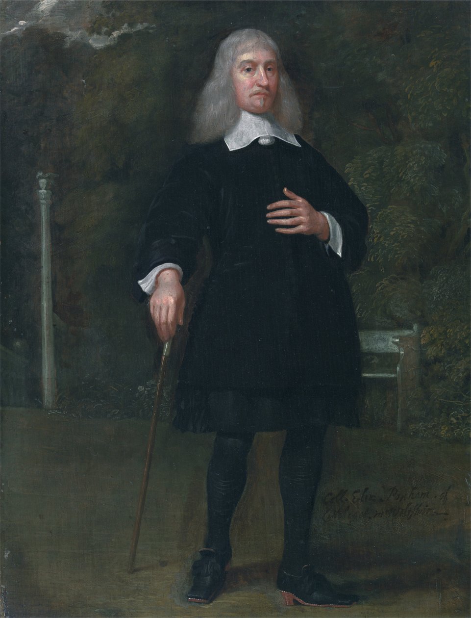 Kolonel Alexander Popham, van Littlecote, Wiltshire, door Abraham Staphorst (circa 1638-1696) door Abraham Staphorst