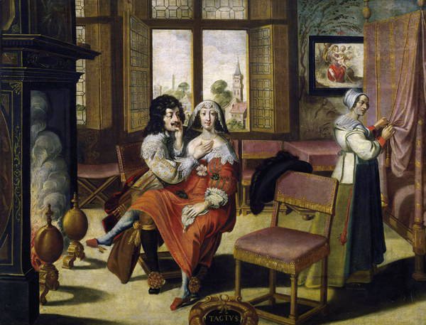 De vijf zintuigen - Aanraking door Abraham Bosse