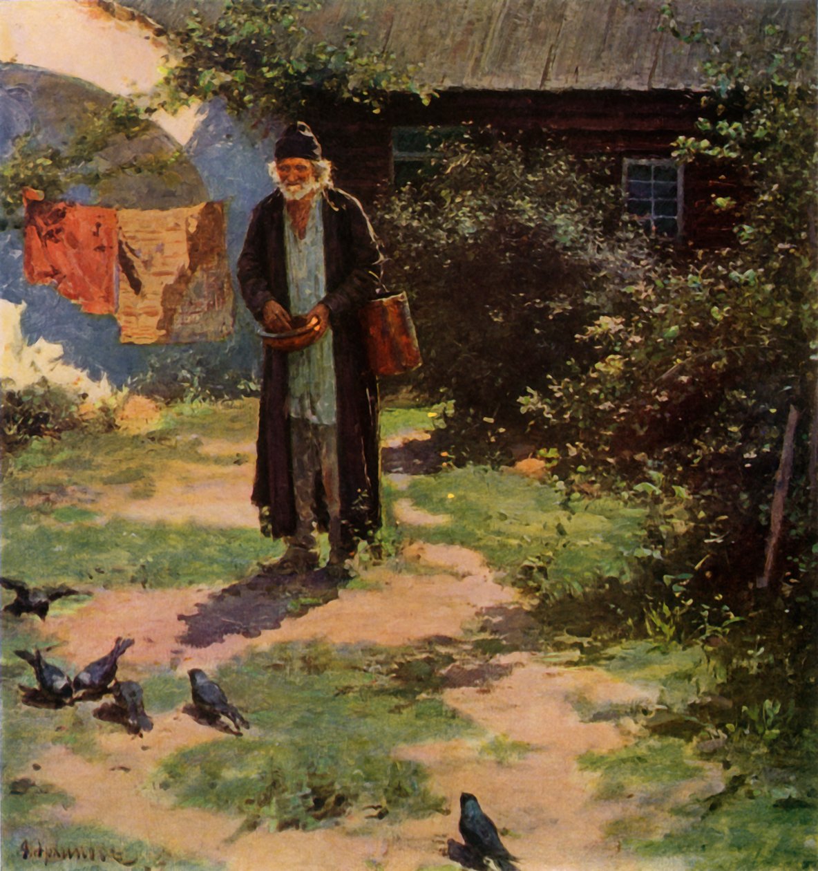 De Kluizenaar, 1891 door Abram Arkhipov