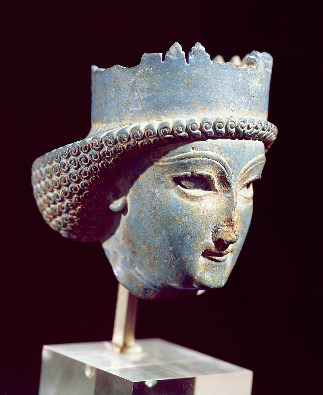 Hoofd van een prins, uit Persepolis door Achaemenid