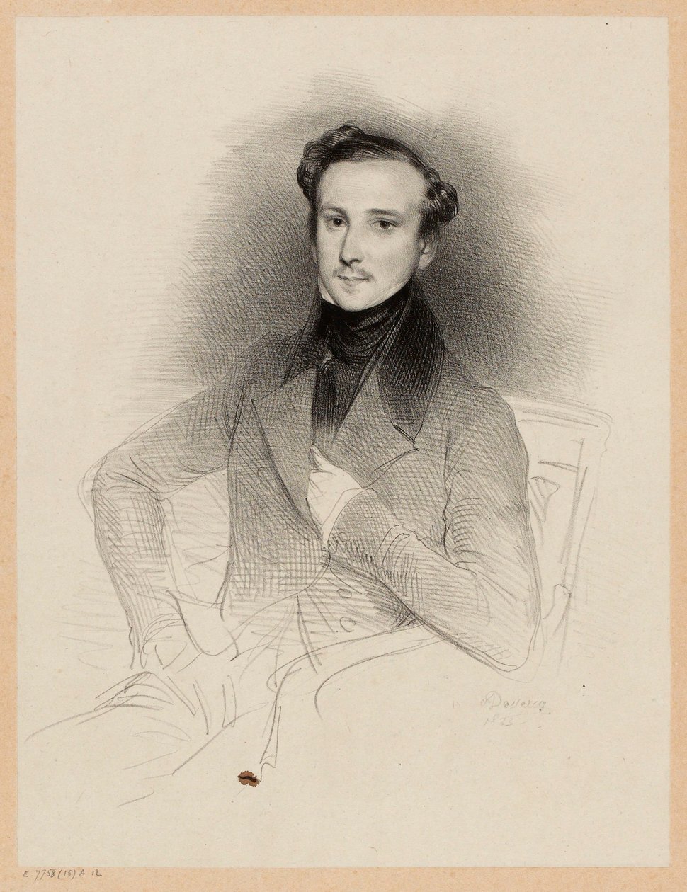 Portret van de Savigny door Achille Devéria