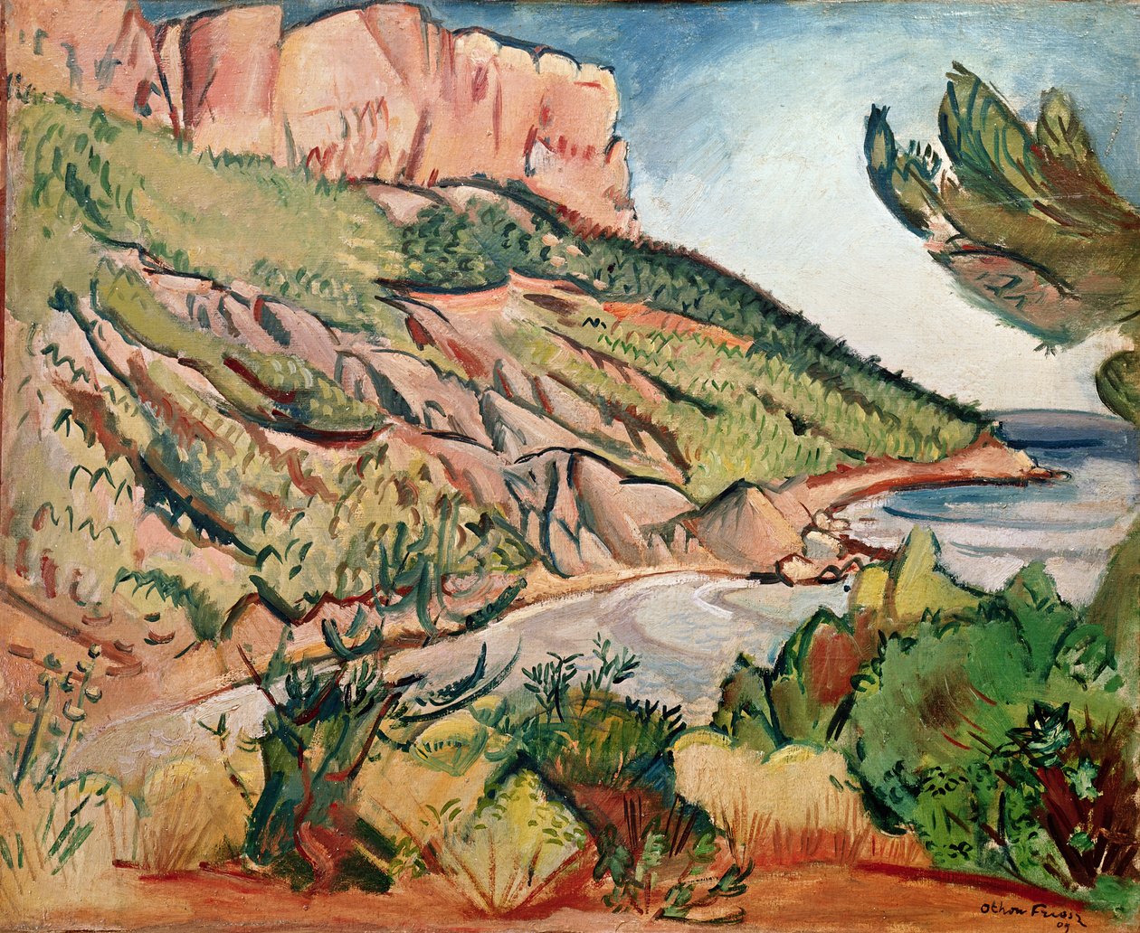 De Baai door Achille Emile Othon Friesz