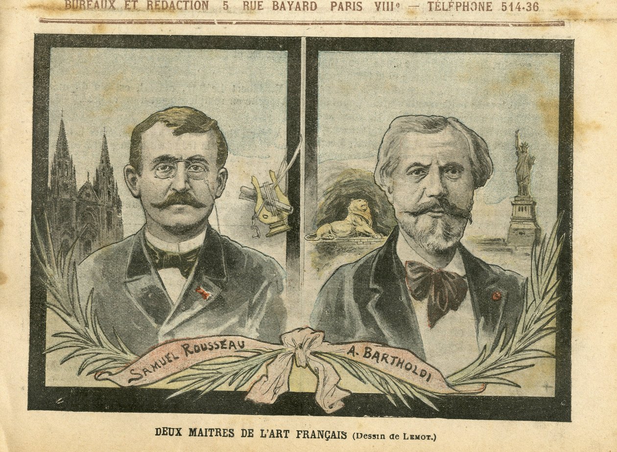 Illustratie door Achille Lemot in Le Pelerin door Achille Lemot