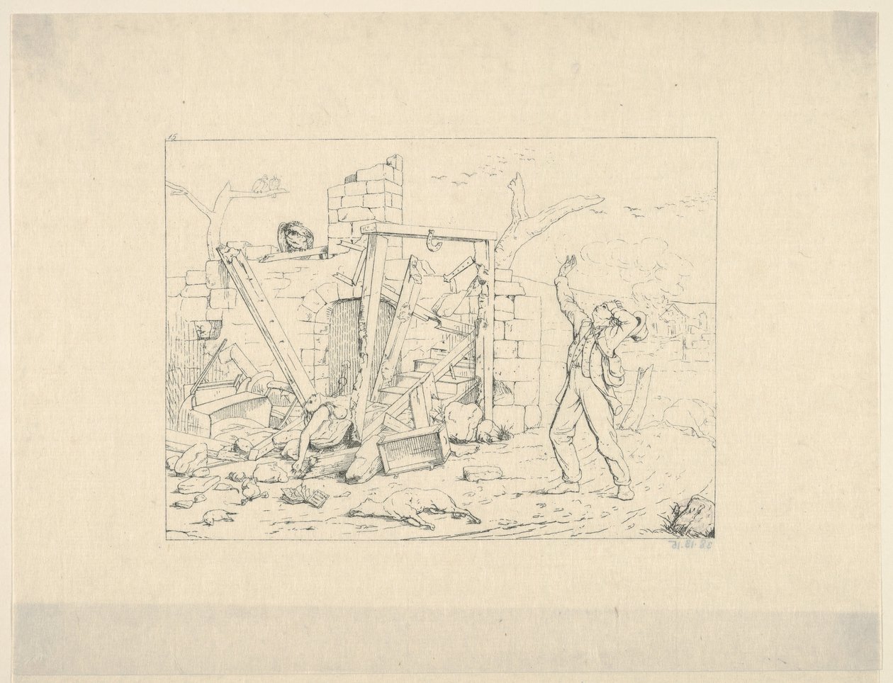 Sporen van de Legers uit Confederate War Etchings, 1861-63 door Adalbert John Volck
