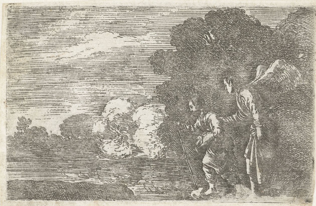 Duits: Tobias und der Engel Tobias en de Engel
























" door Adam Elsheimer