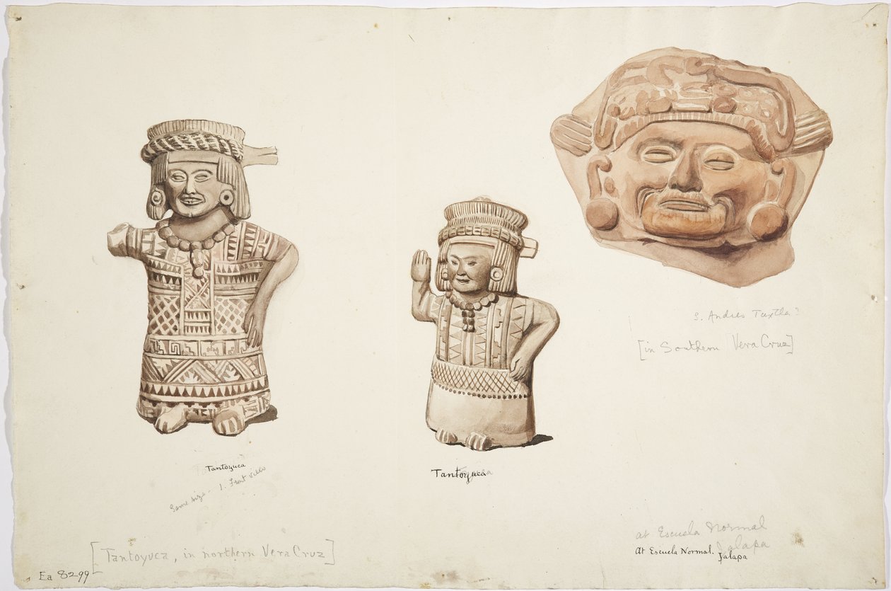 Figuren, Veracruz door Adela Breton