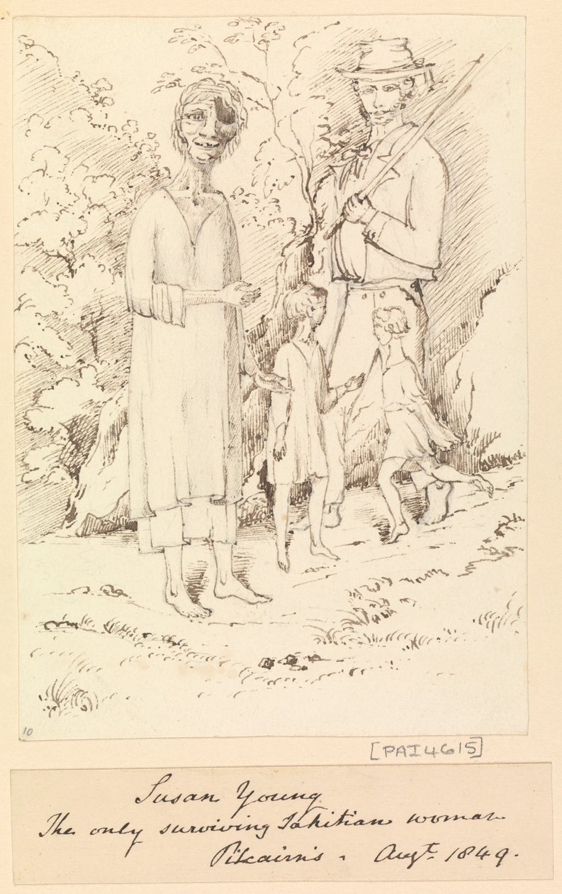 Susan Young, De enige overlevende Tahitiaanse vrouw, Pitcairn