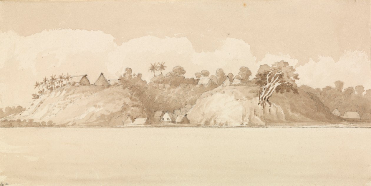 Vewa, Feejee-eilanden, oktober 1849 [Fiji] door Admiral Sir Edward Gennys Fanshawe