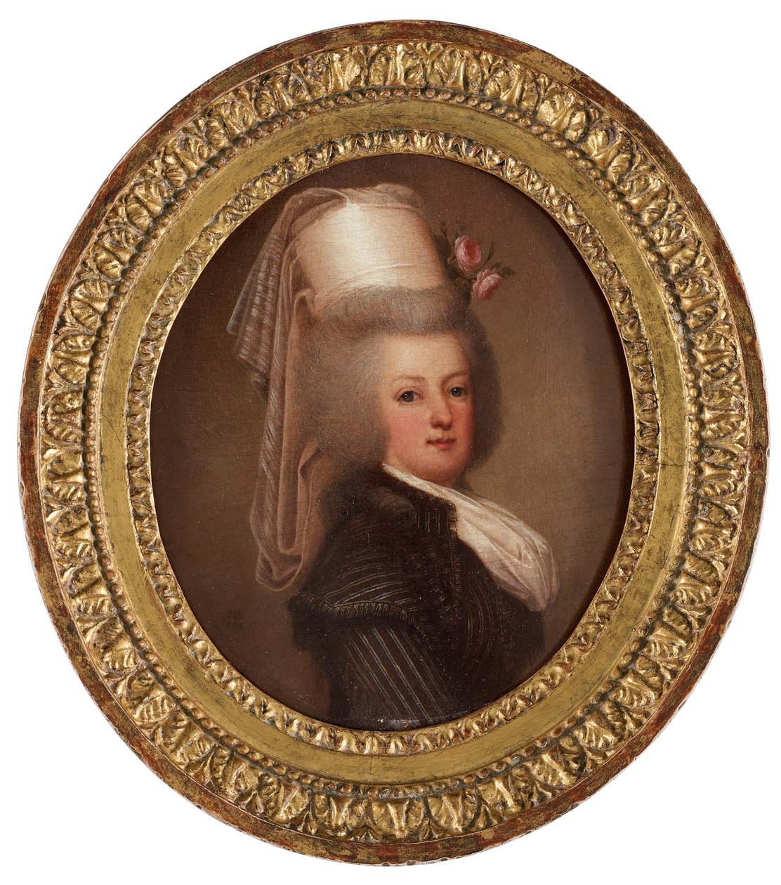 Portret van koningin Marie Antoinette van Frankrijk door Adolf Ulrich Wertmuller