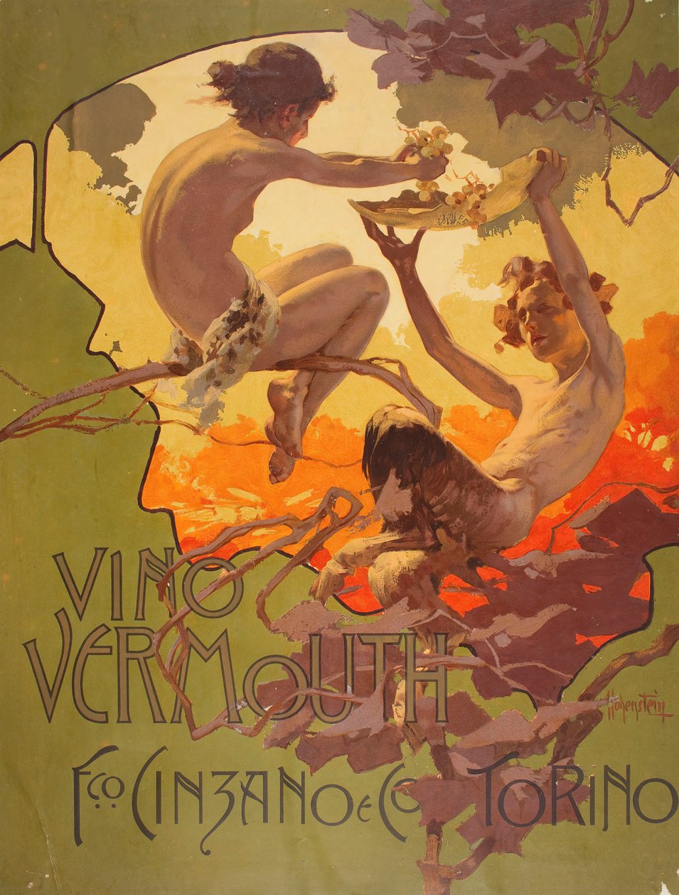 Vermouth Cinzano, 1901 door Adolfo Hohenstein