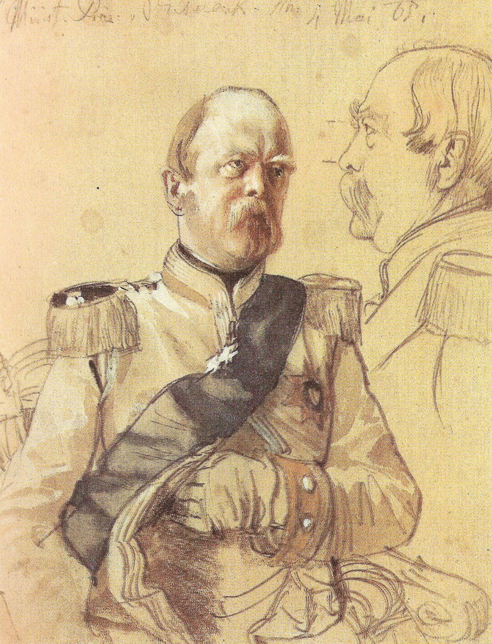 Bismarck door Adolph Menzel
