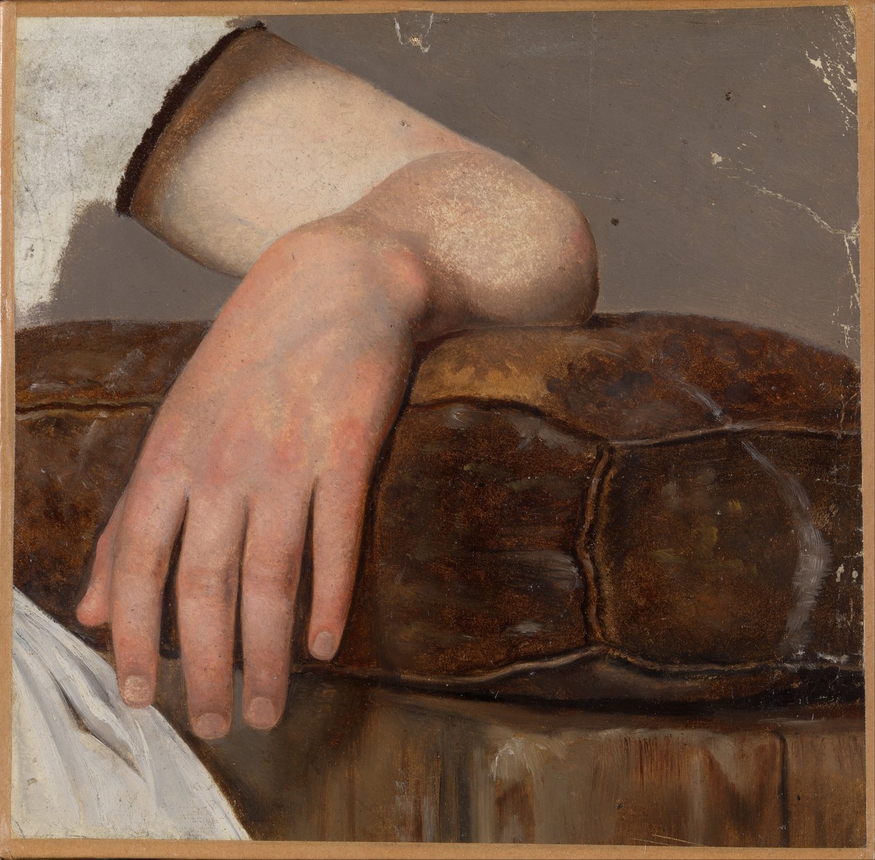Een Vrouwenarm door Adolph Tidemand