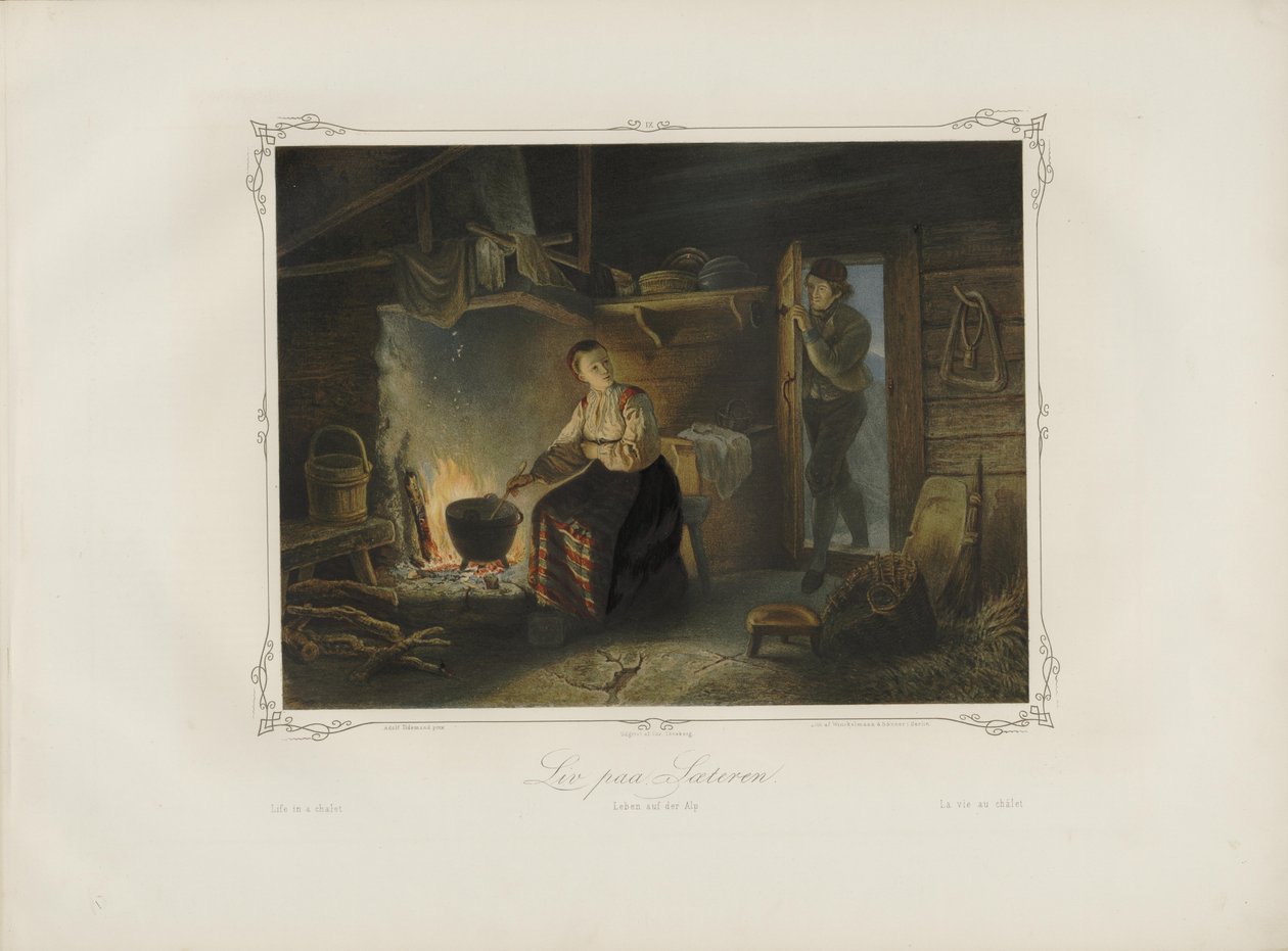 Norske Folkelivsbilleder door Adolph Tidemand