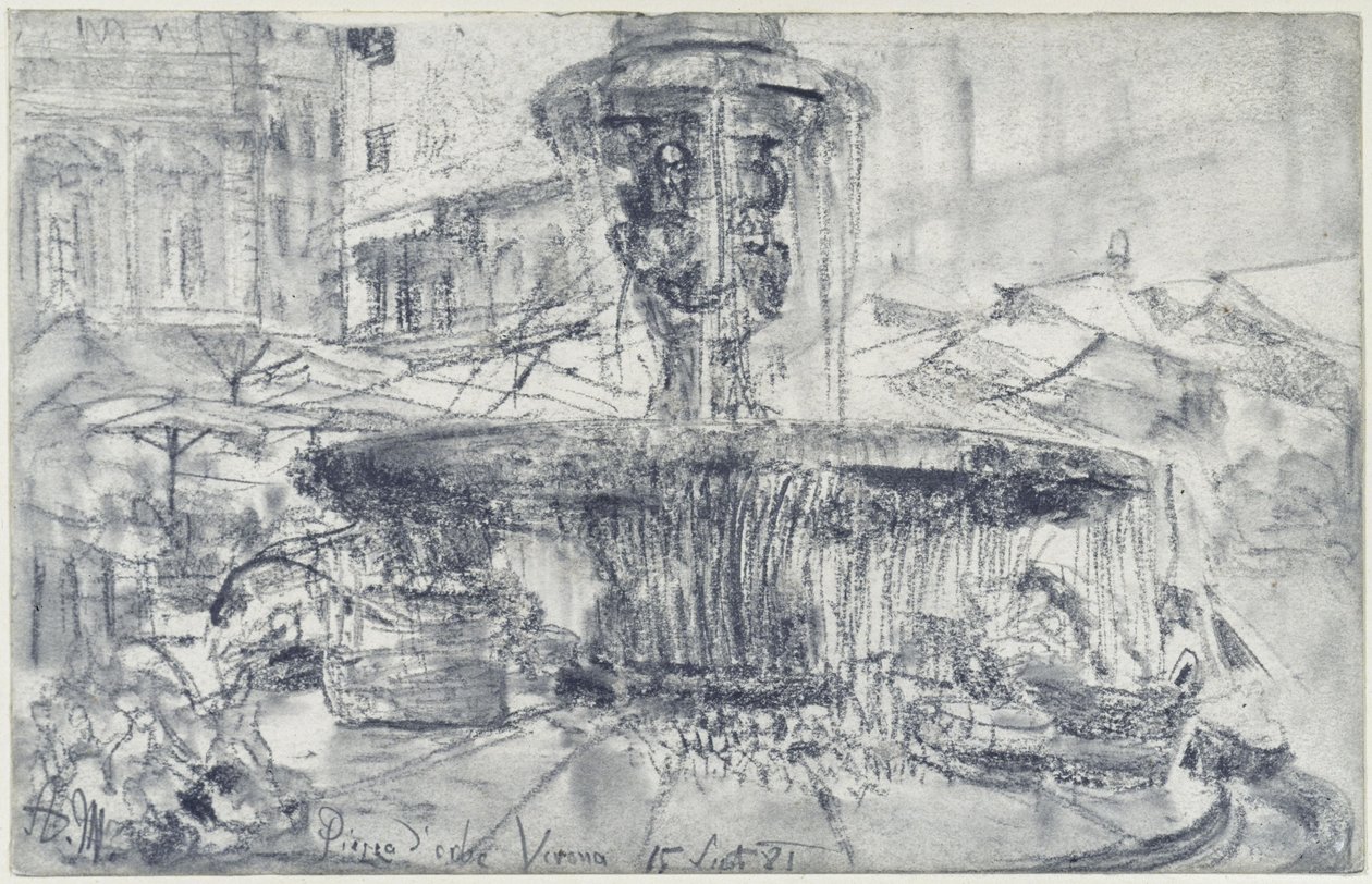 Fontein op de Piazza d