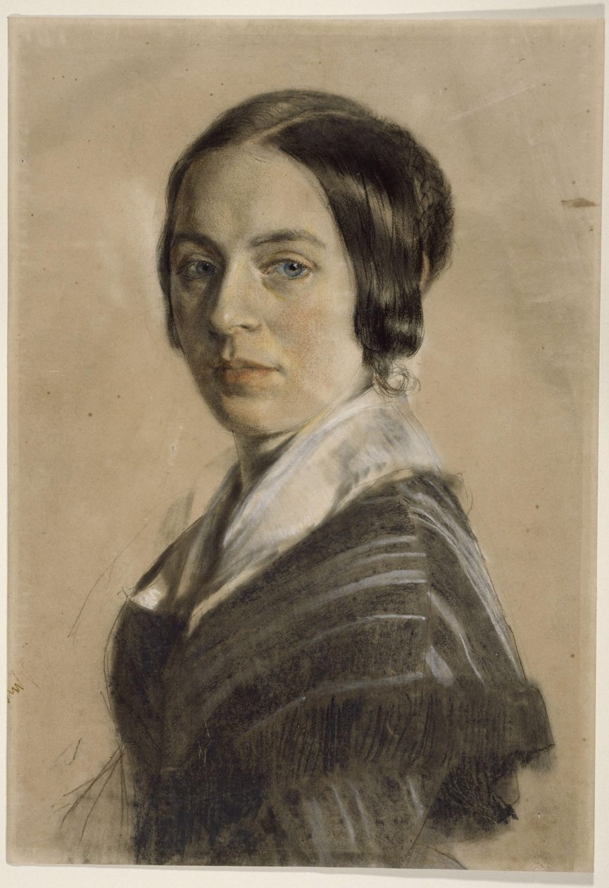 Caroline Arnold door Adolph Menzel
