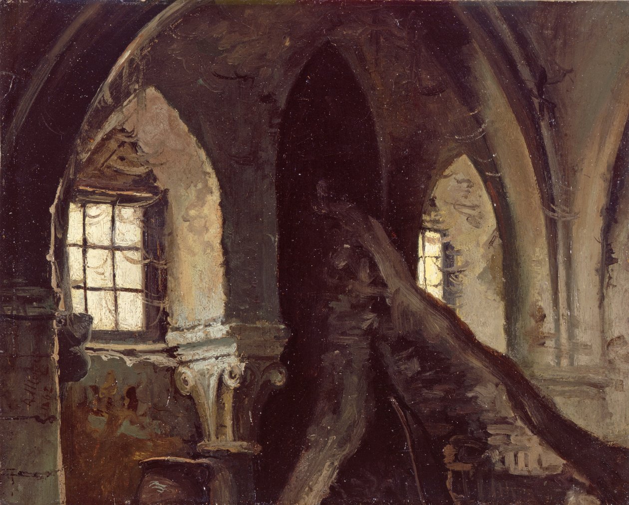 Kerkgewelven door Adolph Menzel