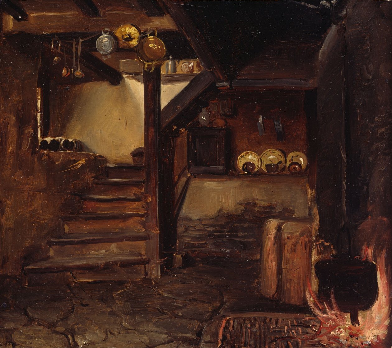 Duitse keuken door Adolph Tidemand