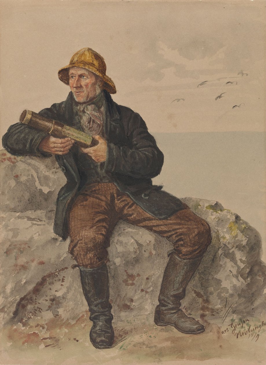 Lars Jensen, Nevlunghavn door Adolph Tidemand