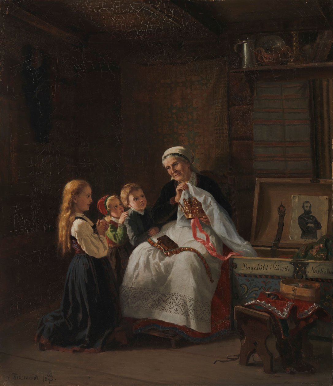 Zonder titel door Adolph Tidemand