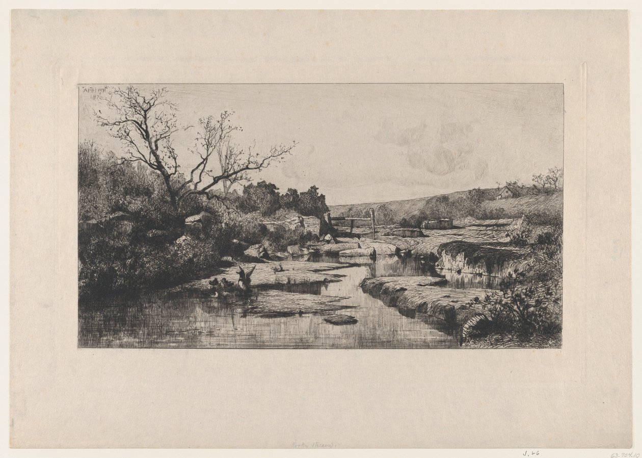 De bronnen van de Albarine (Ain) door Adolphe Appian