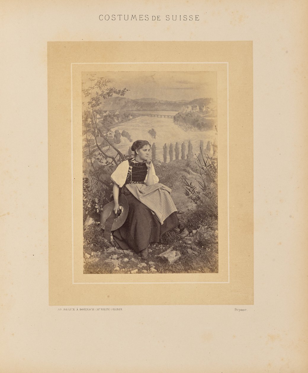 Kanton Schaffhausen door Adolphe Braun