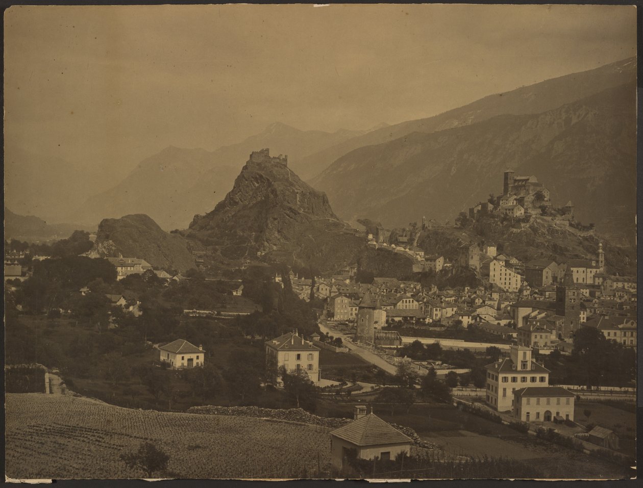 [Sion, Zwitserland] door Adolphe Braun